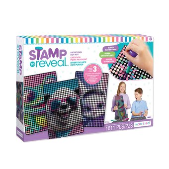 Make It Real Stamp to Reveal Dot Art 3 Pack